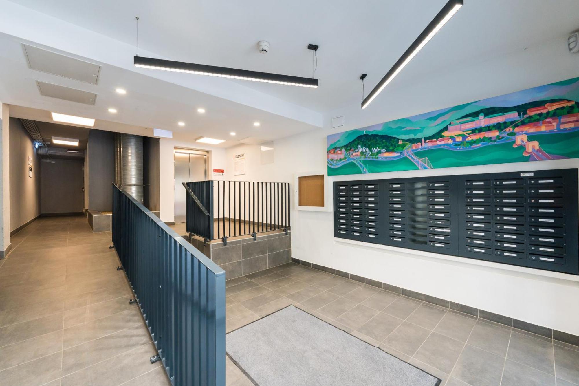 Brand New Modern Apartment-2 Rooms-Balcony-Garage Budapest Esterno foto