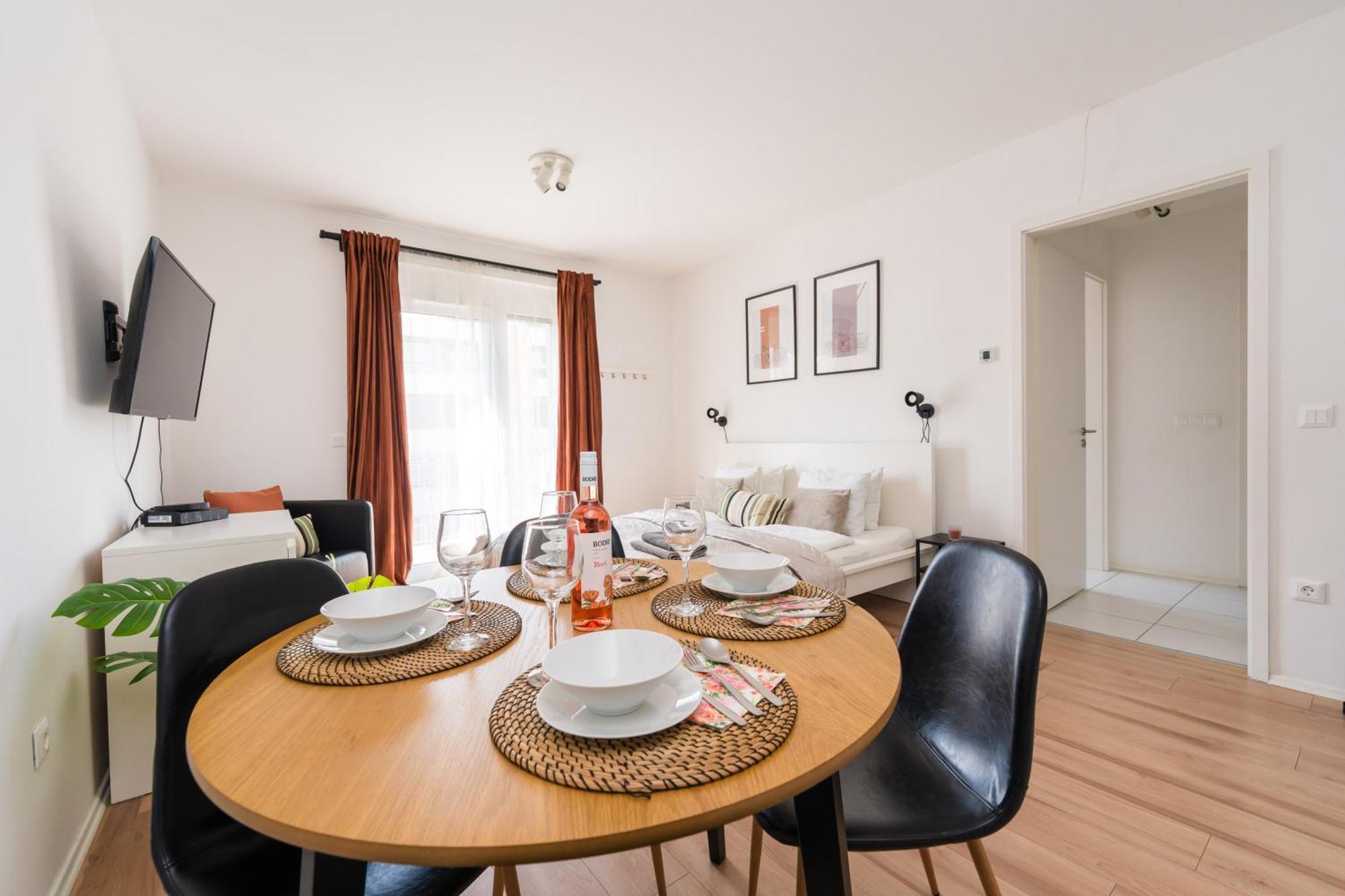 Brand New Modern Apartment-2 Rooms-Balcony-Garage Budapest Esterno foto
