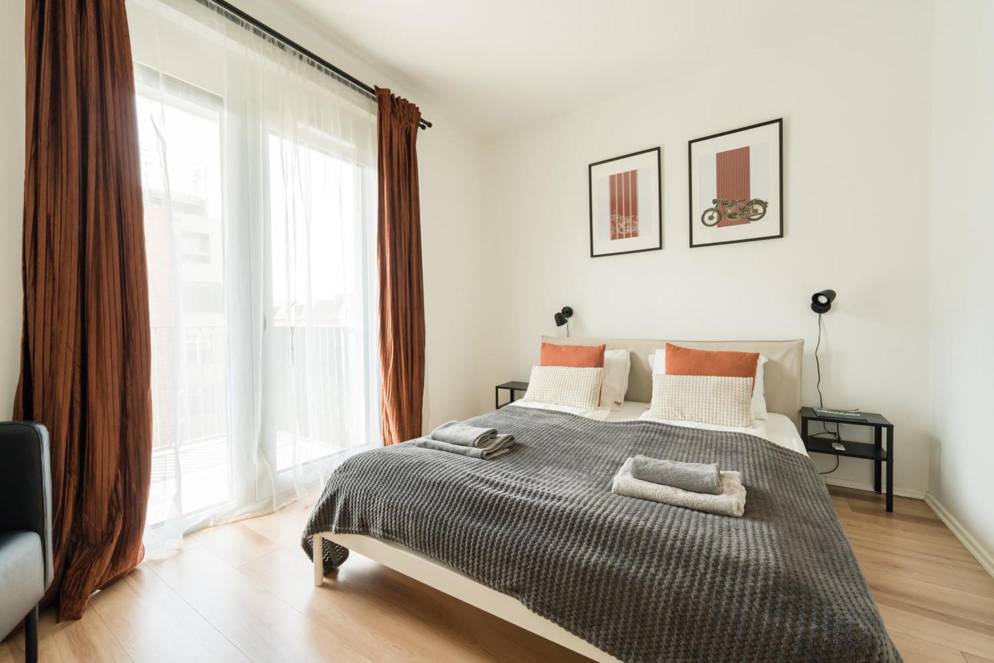 Brand New Modern Apartment-2 Rooms-Balcony-Garage Budapest Esterno foto